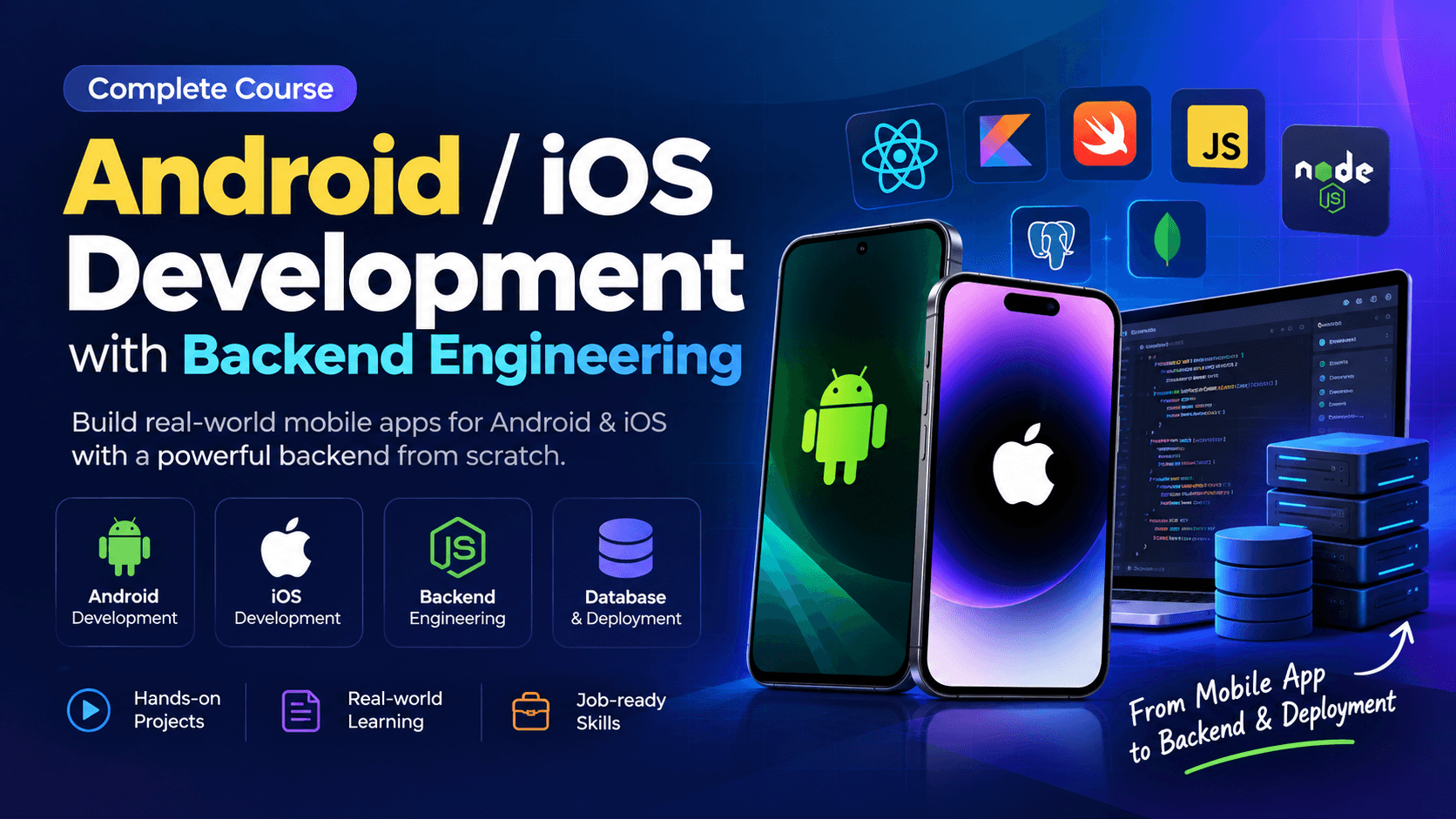 Android & iOS Development with Backend Engineering